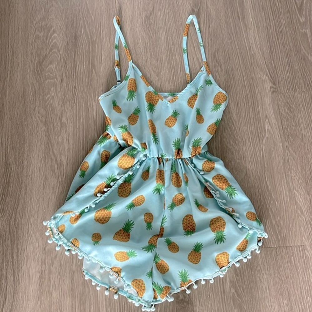 Pineapple Romper Women’s Size 6